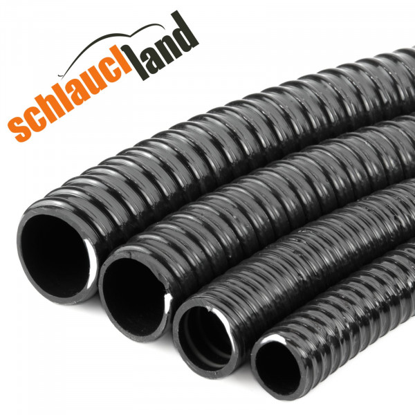 PVC-Schlauch Spiralschlauch schwarz