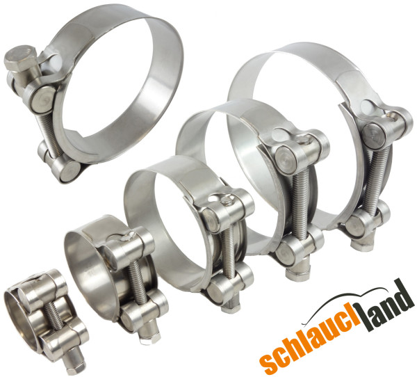 Edelstahlschelle Racing HD W4