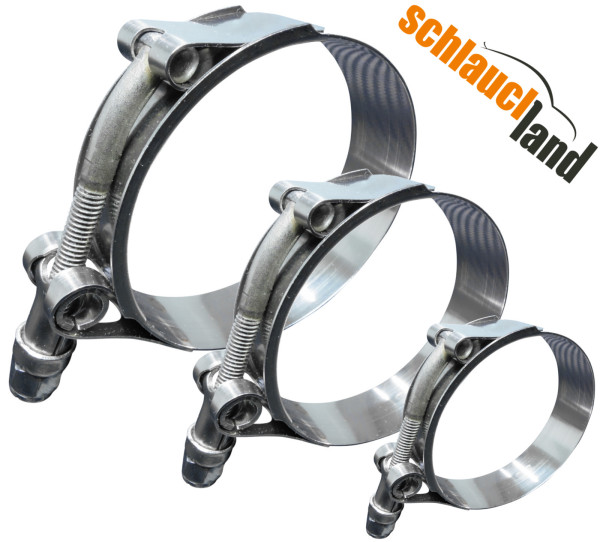 Edelstahlschelle Racing W4